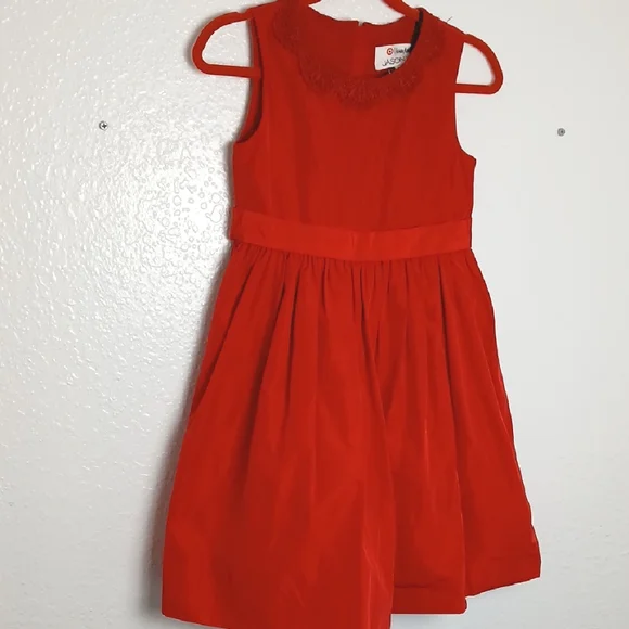 fitted lace wedding dress Shea Baby Little Girls' Southwest Dress (Size: 2T, Color: Red) main image 1